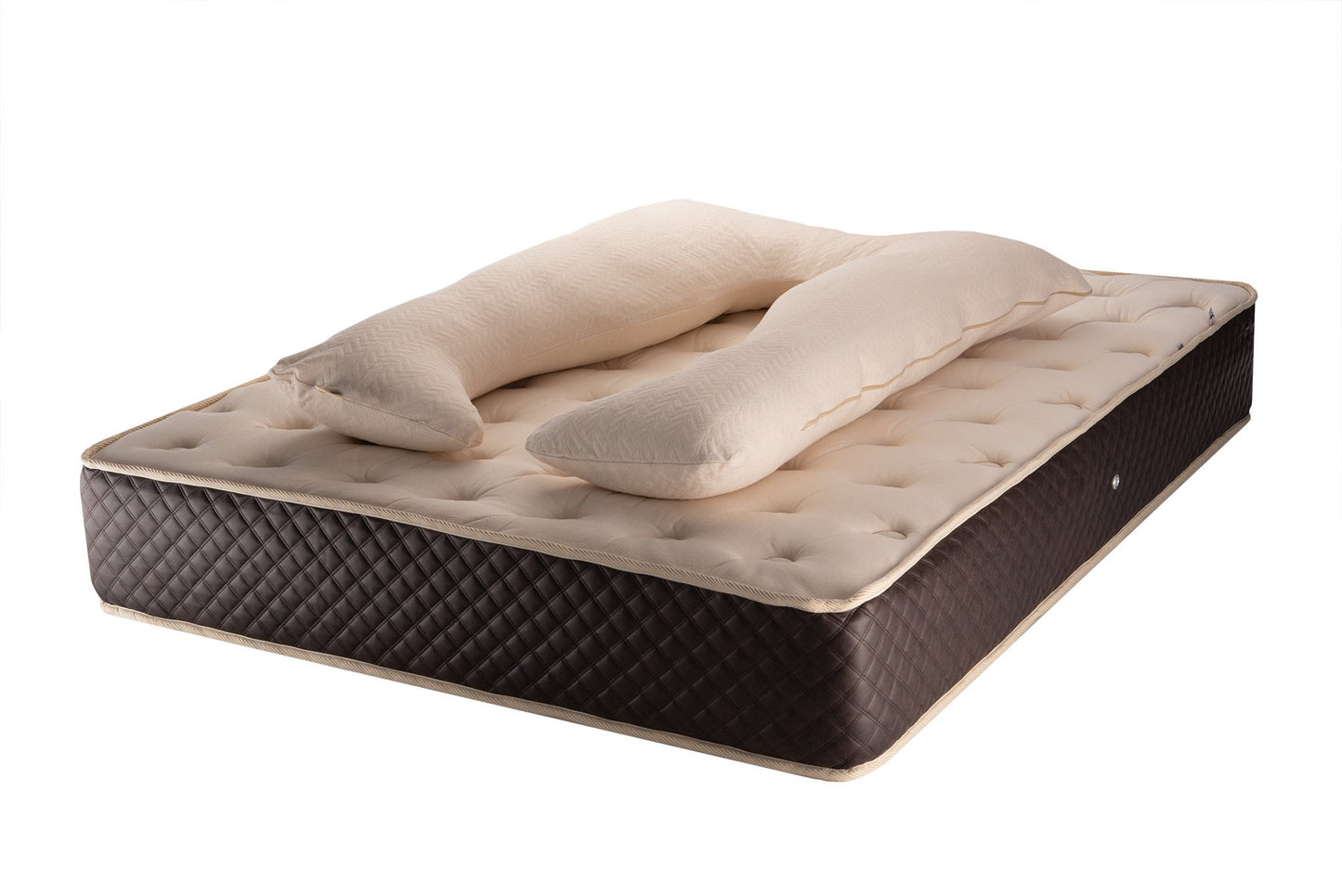 The Woolland Hemp and Wool Pregnancy Pillow, U Shaped