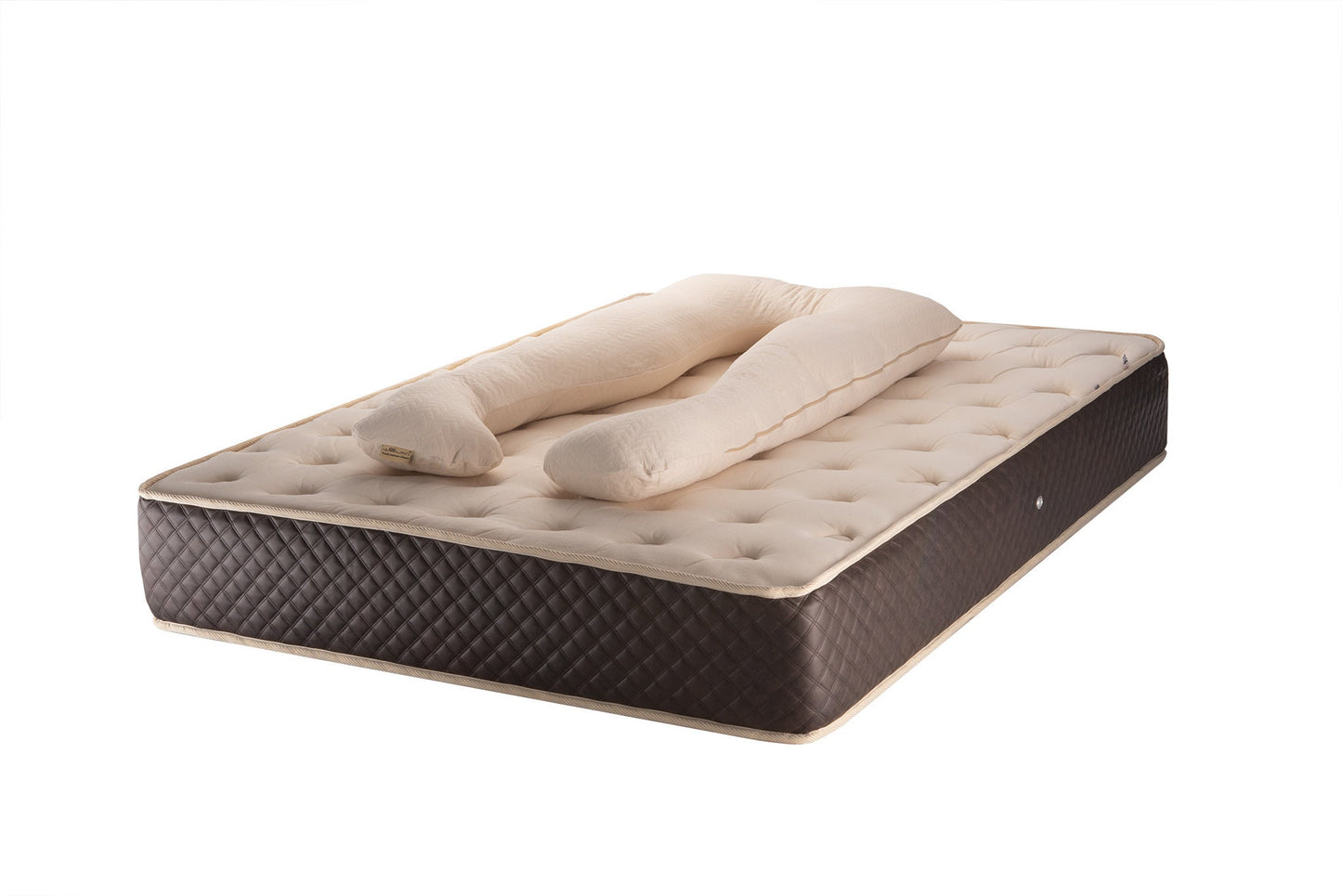 The Woolland Hemp and Wool Pregnancy Pillow, U Shaped