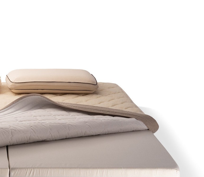 Wool and Linen Mattress Cover, US Sizes
