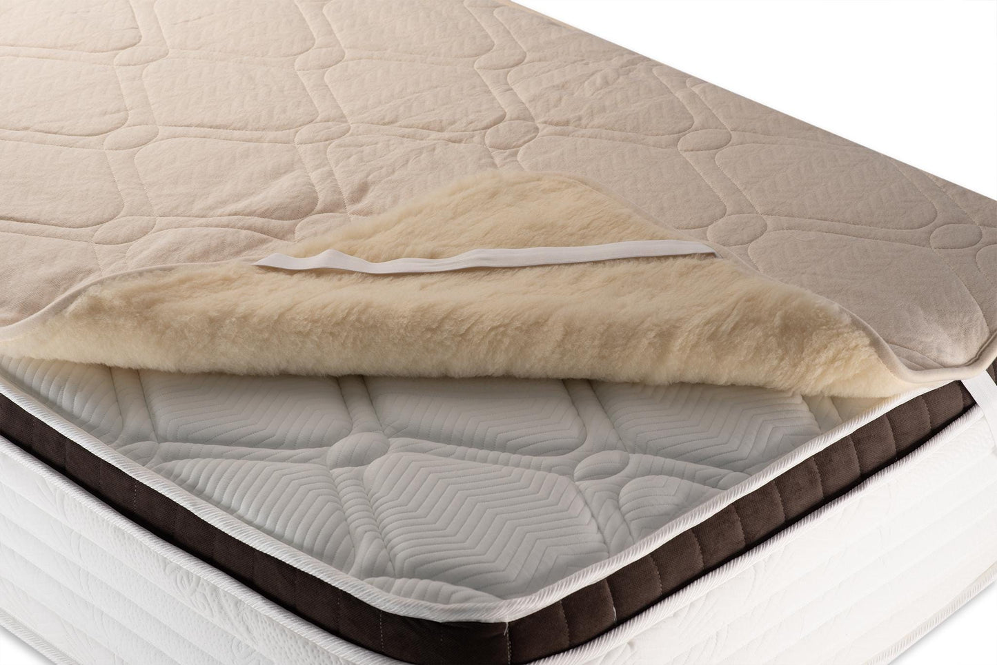 Double sided Hemp and Merino Mattress topper, EU sizes