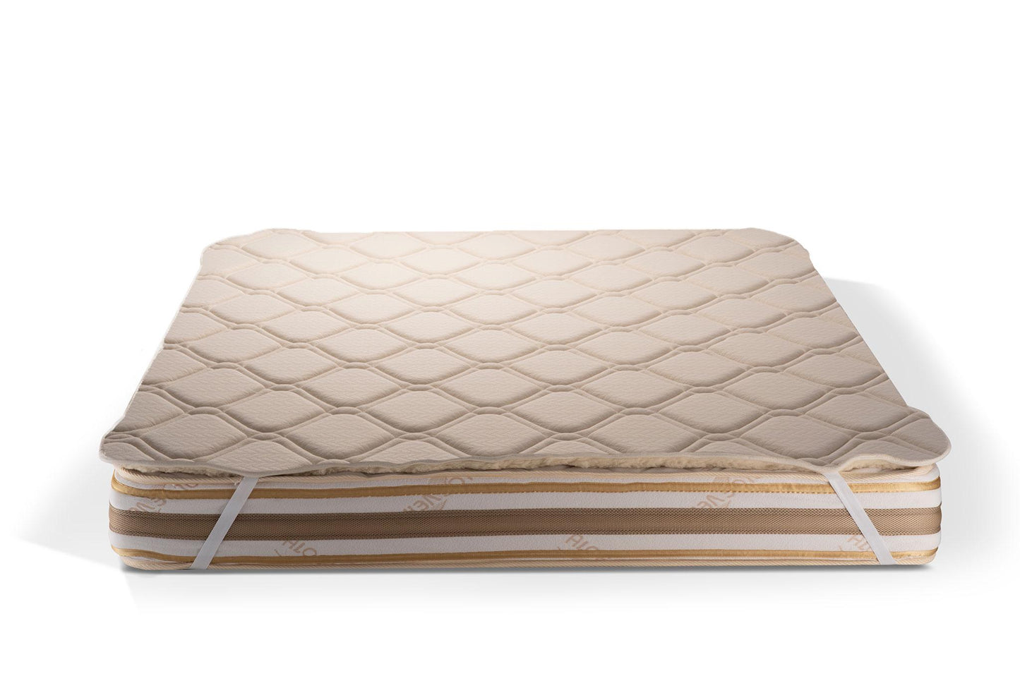 Reversible All Season Wool and Hemp Mattress Topper, US SIZE