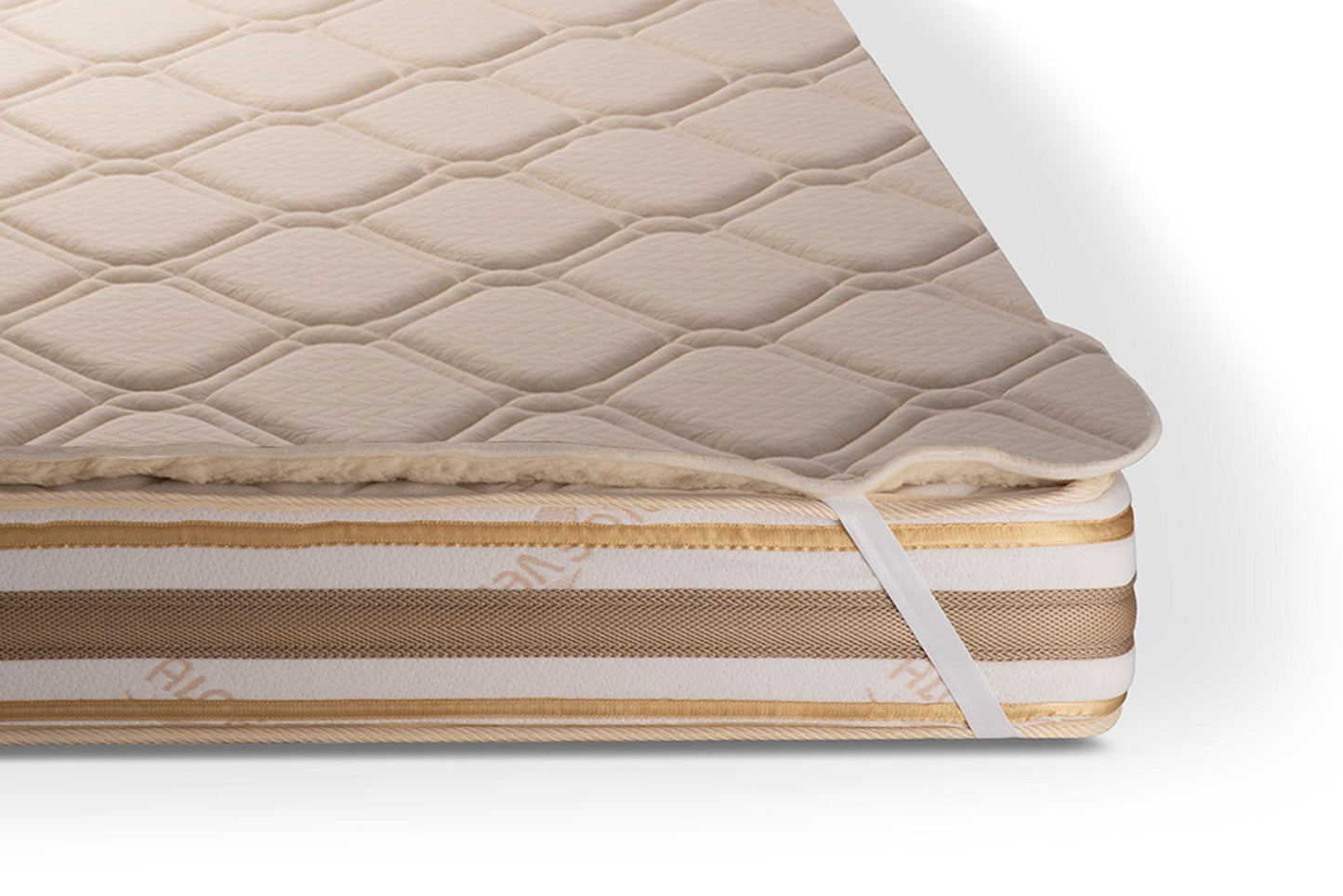 Reversible All Season Wool and Hemp Mattress Topper, US SIZE