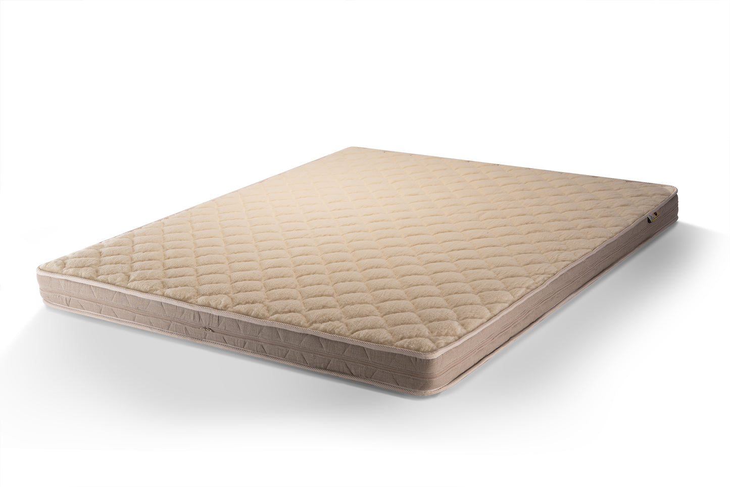 The Woolland Linen and Wool Topper mattress