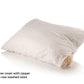 Hemp and wool natural pillow