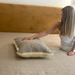 Handcrafted Natural Linen and Wool Pillow