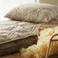 linen and wool pillow