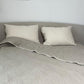 Organic cotton pillow with kapok filling
